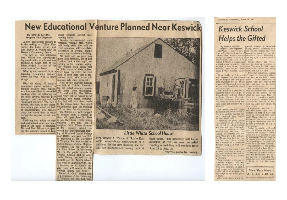 newspaper clippings