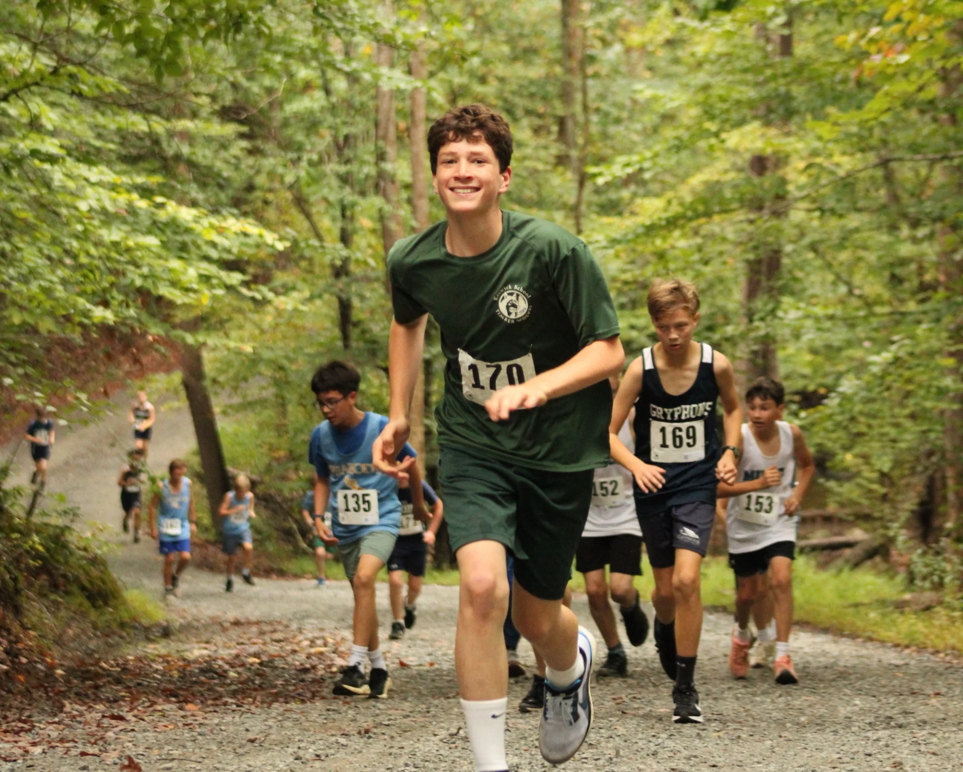 Keswick Cross Country runner