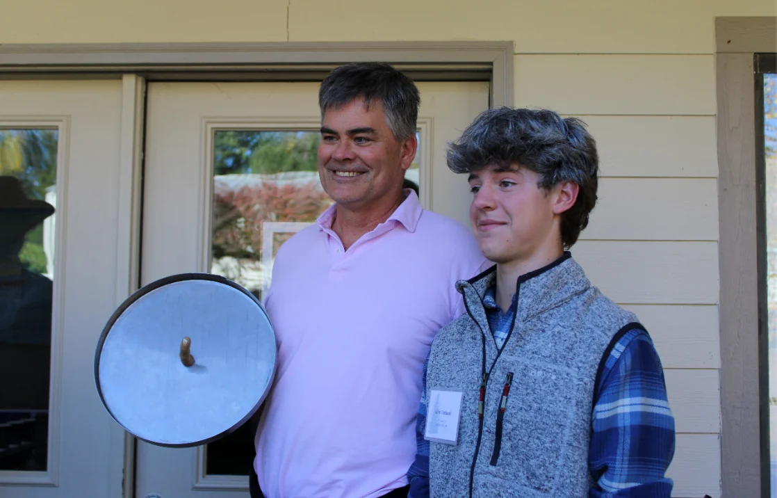 John Outland Dressed as a Student