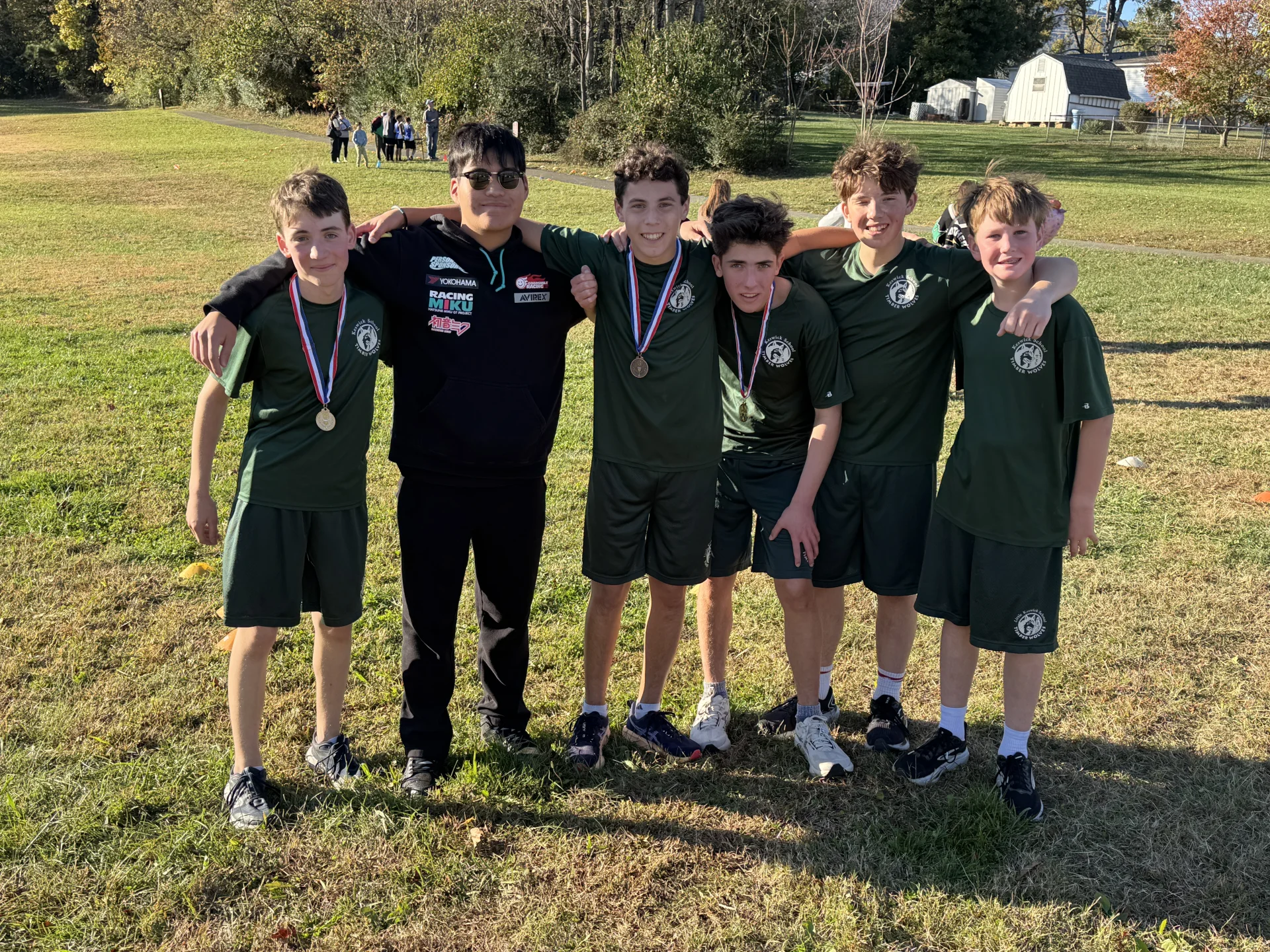 Keswick School Participates in Cross Country Running Event