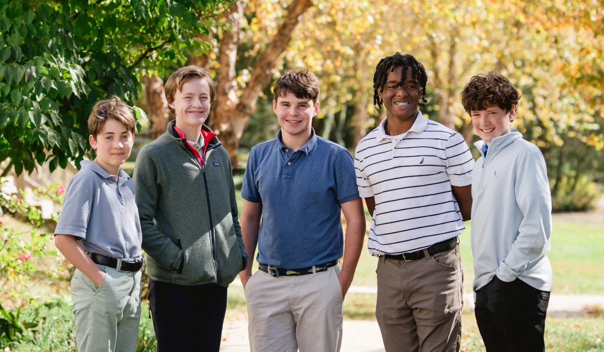 group of 5 Keswick students