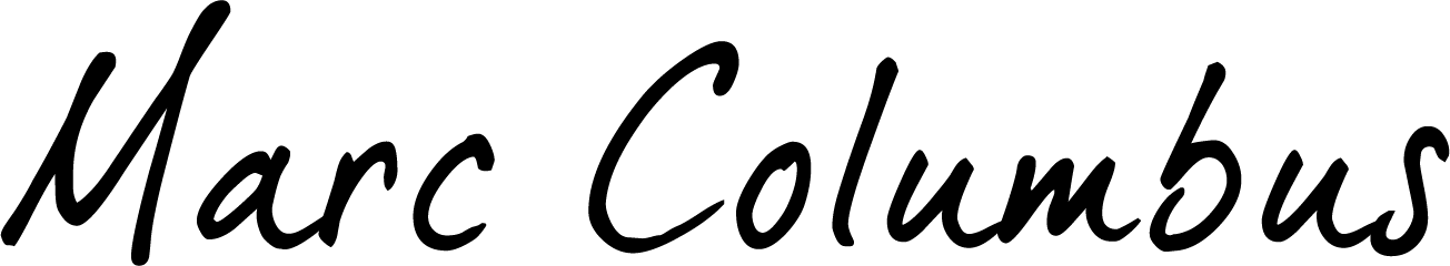 Marc Columbus signature