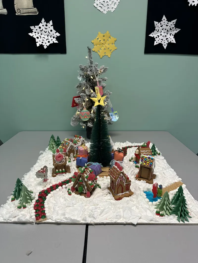 Group A Gingerbread Village