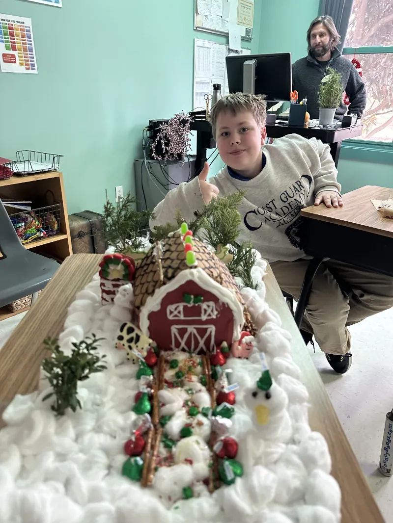 Group C Gingerbread Barn